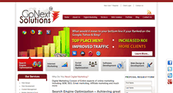 Desktop Screenshot of gonextsolutions.com